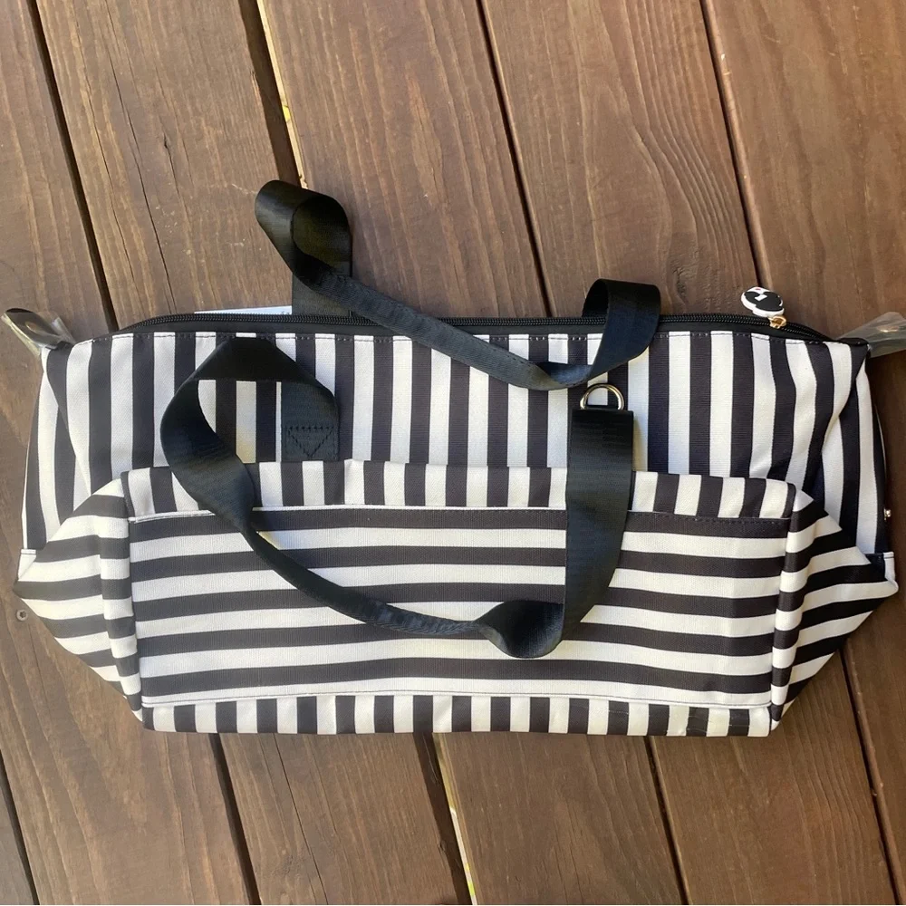 Alice + Olivia - Striped Duffel Bag - Picture 4 of 4